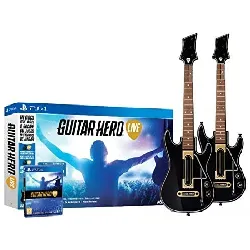 jeu ps4 guitar hero live bundle avec 2 guitares