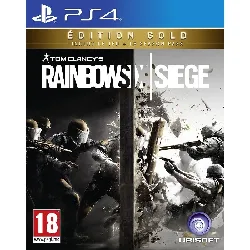 jeu ps4 tom clancy's rainbow six siege edition gold
