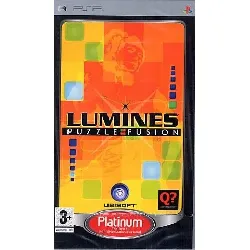 jeu psp lumines puzzle fusion - platinum