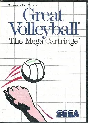 jeu sega master system great volleyball