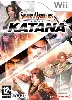 jeu wii samurai warriors katana