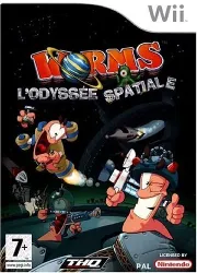 jeu wii worms : l'odysée spatiale