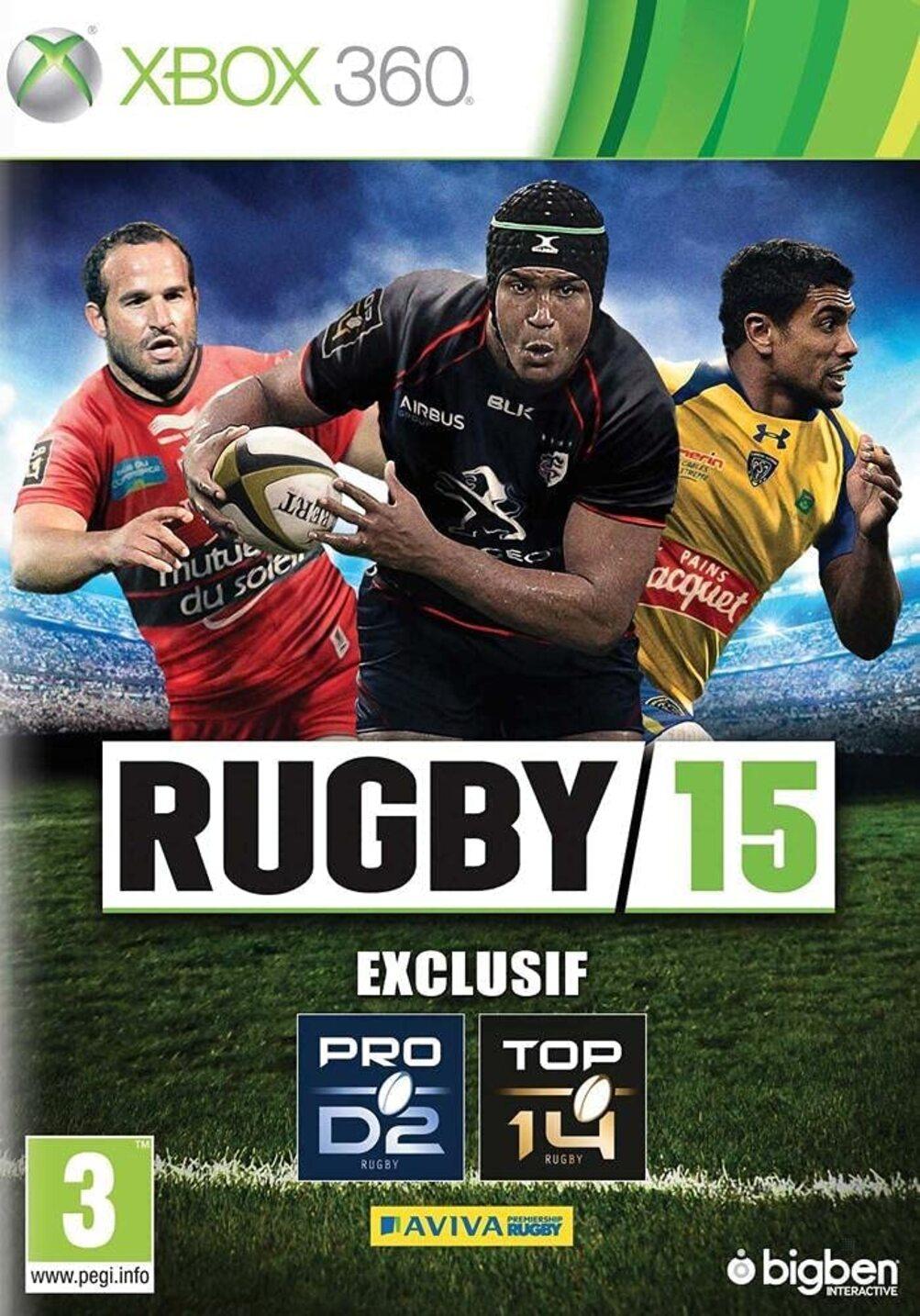Jeu XBox 360 Rugby 15