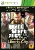 jeu xbox 360 xb360 grand theft auto iv liberty city