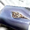 31397 bague pl-or motif feuille ornée d'oxydes t56