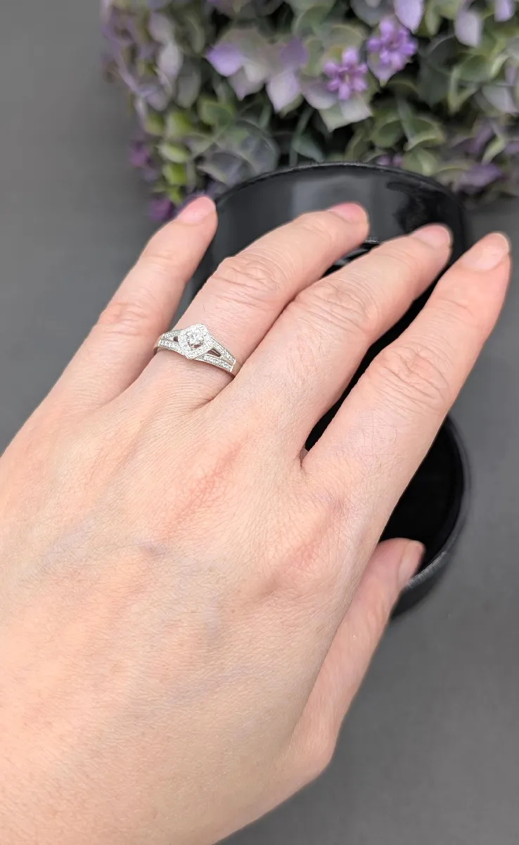 Bague Mauboussin 'Love My Love' N°1 - Or 750/18k Avec Diamants (env. 0.28ct) - Occasion