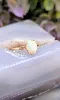bague solitaire en or sertie d'une opale or 750 millième (18 ct) 1,58g