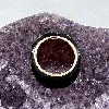 bague swarovski  nirvana noire en cristal