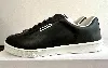 baskets / chaussures tennis chanel en cuir noir avec logo modèle uniform t42