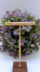 boucles d'oreilles fleur chacune sertie de 3 petits diamants or 750 millième (18 ct) 1,08g