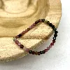 bracelet élastiqué en pierre tourmaline d4 mm