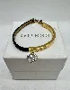 bracelet guess en cuir - doré