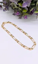 bracelet maille cheval en or or 750 millième (18 ct) 9,47g