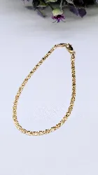 bracelet maille fantaisie or 750 millième (18 ct) 4,28g