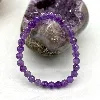 brpi bracelet élastiqué en pierre améthyste d6mm