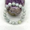 brpi bracelet élastiqué en pierre jade d12mm