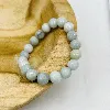 brpi bracelet élastiqué en pierre jade d12mm