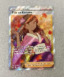 carte pokémon fille en kimono 190/195