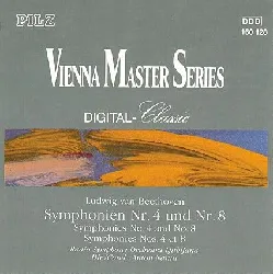 cd beethoven, anton nanut, radio symphony orchestra ljubeljana - symphonies nos. 4 and 8 (1991)