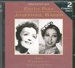 cd edith piaf & josephine baker: the essential collection (uk)