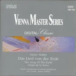 cd gustav mahler - das lied von der erde = the song of the earth = le chant de la terre (1990)