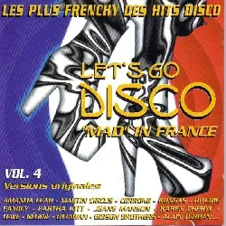 cd  - let's go disco - les plus frenchy des hits disco (1996)