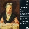 cd mozart: 3 quartets / artaria quartet