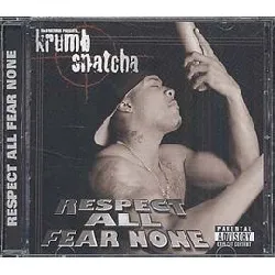 cd respect all fear none - european import