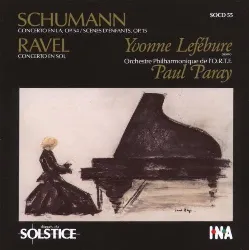cd schumann, ravel, yvonne lefébure, paul paray - schumann - ravel (1988)