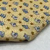 cravate salvatore ferragamo 100% soie fond jaune à motifs éléphants