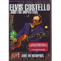 dvd elvis costello - live in memphis