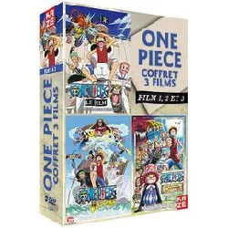 dvd one piece - le film 1, 2 et 3