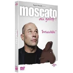 dvd vincent moscato - au galop !