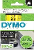 dymo d1 - ruban d'étiquettes auto - adhésives en polyester - noir sur jaune - rouleau (0,9 cm x 7 m) 1 rouleau(x) - pour labelmana