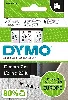 dymo d1 - ruban d'étiquettes auto - adhésives - noir sur transparent - rouleau (1,2 cm x 7 m) 1 rouleau(x) - pour labelmanager 150