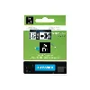 dymo d1 - ruban d'étiquettes auto - adhésives - noir sur transparent - rouleau (1,2 cm x 7 m) 1 rouleau(x) - pour labelmanager 150