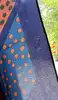 foulard / carré yves saint laurent vintage en soie à motif géométrique & pois