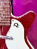guitare danelectro dc59m nos+ - red metal flake