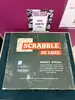 jeu de société scrabble de luxe tbe plateau alvéolé