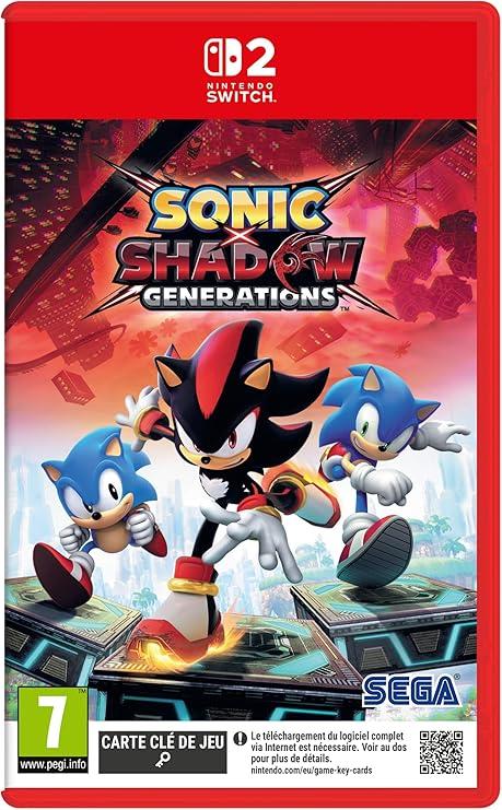 Jeu Nintendo Switch 2 Sonic X Shadow GENERATIONS Switch 2