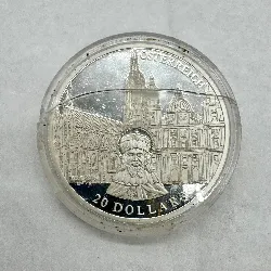 liberia 20 dollars 2001 österreich argent 999 millième 20,17g