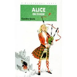 livre alice 18 - alice en ecosse