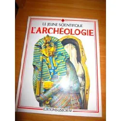 livre archeologie - usborne -