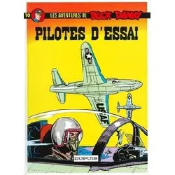 livre buck danny - tome 10 - pilotes d'essai