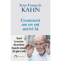 livre comment on en est arrivé là
