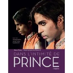 livre dans l'intimité de prince