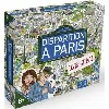 livre disparition à paris - le jeu - coffret avec plateau et cartes