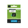 livre dymo ruban d1 12mmx7m noir/blanc