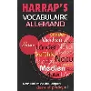 livre harrap's vocabulaire allemand