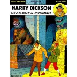 livre harry dickson - tome 3 - les 3 cercles de l'épouvante